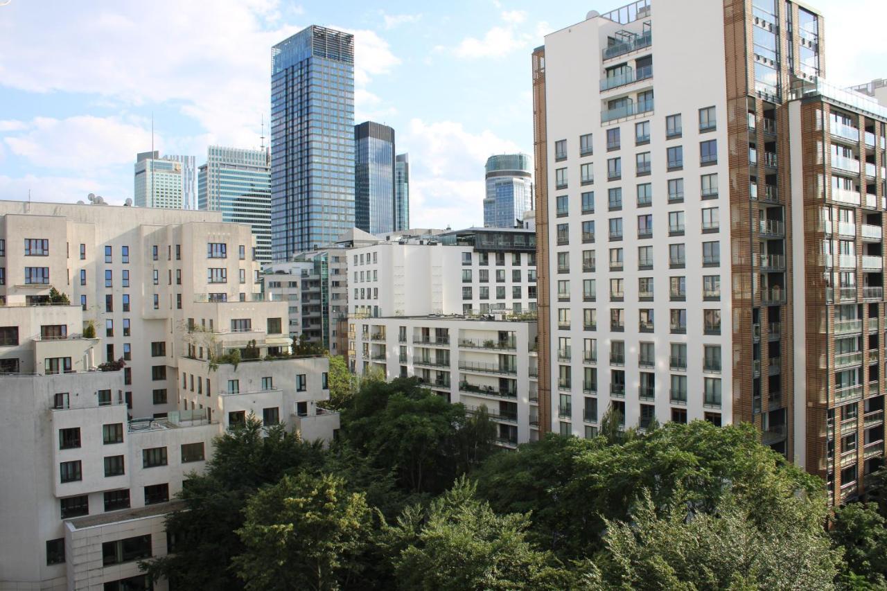 Strict Center Warsaw Comfortable Apartment, 10Th-Floor With Beautiful View On The Park And Skyscrapers, Free Wifi, Self Check-In/Out Kültér fotó